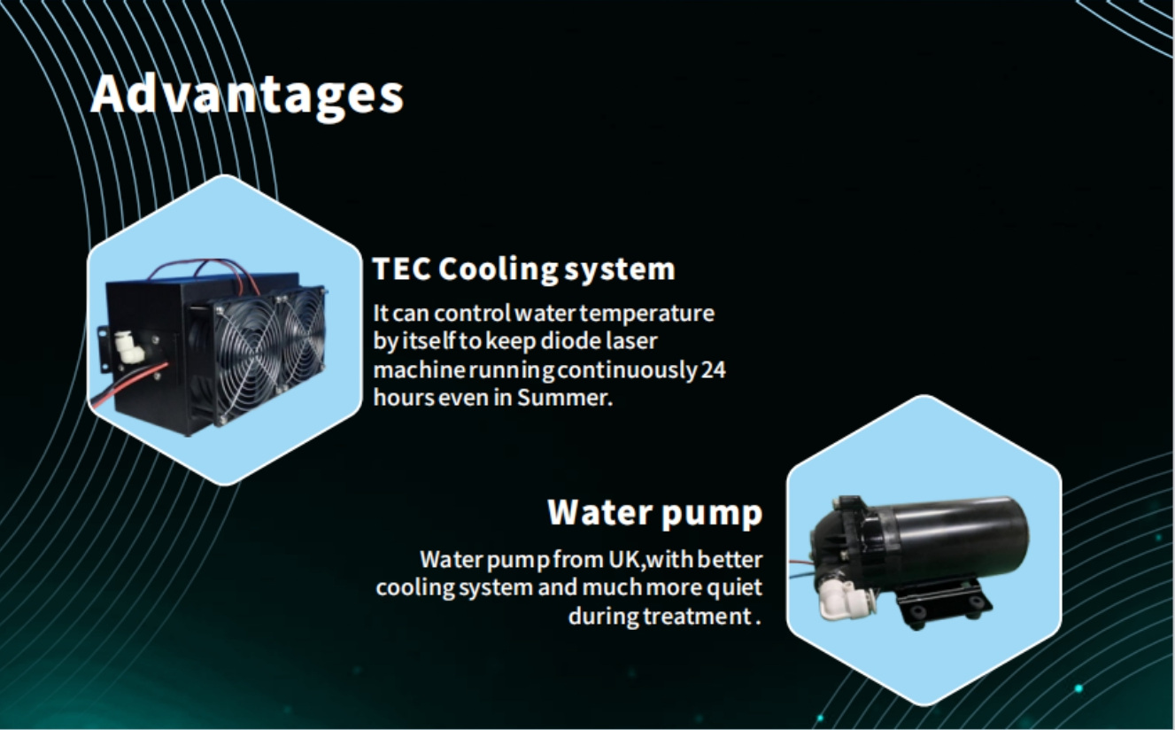 ระบบ TEC Cooling และปั๊มน้ำของ Miluna AI