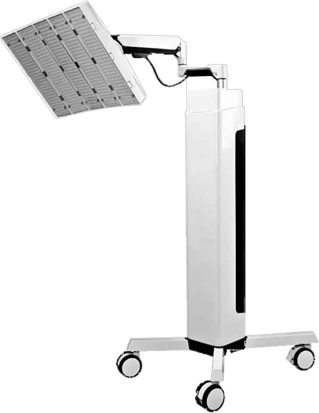 เครื่อง LED Light แสงบำบัด 7 สี MDC แผงไฟพร้อมแขนปรับมุมและขาตั้งล้อ